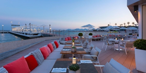 Outdoor Deck Event Space Hotel Barriere Le Majestic Cannes PrestigiousVenues